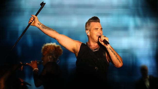 Robbie Williams will play a one-off show in Melbourne in April, to be filmed for Better Man.