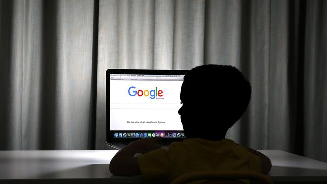 Researchers fear children will put into practice what they have seen online as they see porn as a major source of education. Picture: Jack Tran