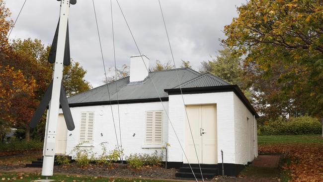 Maritime Museum Tasmania is reopening The Semaphore Cottage in Battery Point and is the oldest surviving building in the area built in 1818. Picture: Nikki Davis-Jones