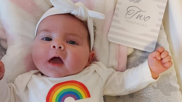 Jade and Ben Bell had Ariana Bell through IVF after 10 years. The couple moved up to the Coffs Coast to be closer to a fertility clinic in Queensland.