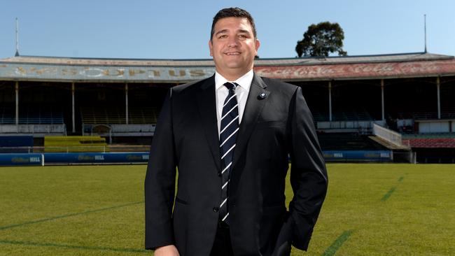 Carlton president Mark LoGiudice wants to turn Ikon Park into the home of AFLW. Picture: Kylie Else