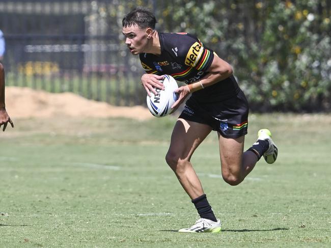 CANBERRA, AUSTRALIA, NewsWire Photos. MARCH 9, 2024: UNE Harold Matthews Cup - NSWRL Junior Reps Round Six Canberra Raiders vs Penrith Panthers at Raiders Belconnen in Canberra. Picture: NCA NewsWire / Martin Ollman