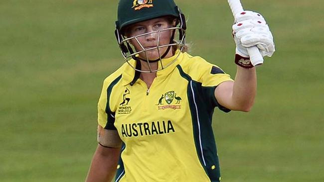 Meg Lanning tore cartilage in her right shoulder 12 months ago.