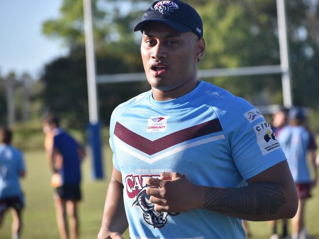 CQ Capras under-16, under-18, under-21 and senior men training at Kettle Park, Rockhampton, on December 3, 2022.
