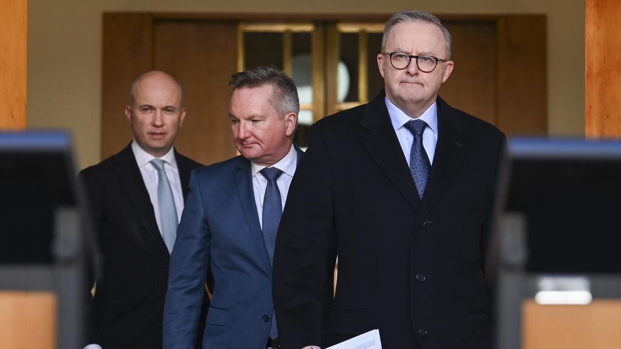 Mr Kean’s appointment was announced by Prime Minister Anthony Albanese and Energy and Climate Change Minister Chris Bowen on Monday. Picture: NewsWire / Martin Ollman