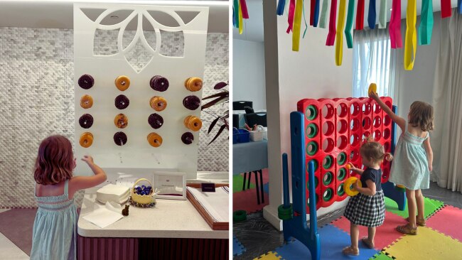 Did I mention there was a donut wall and a giant Connect 4? Image: Supplied