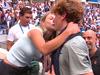 Fans lose it over kiss as Kyrgios roasted