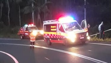 PRE DAWN CRASH – Crews from Woodenbong Rural Fire Service were among the emergency workers who attended a car crash on Summerland Way early on Sunday morning, May 30, 2021.