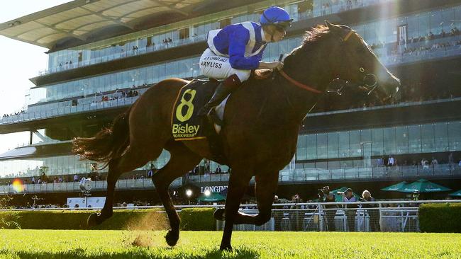 Libertini surged into The Everest frame with a stunning first-up win in the Premiere Stakes. Picture: Getty Images