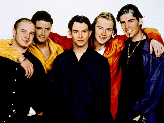 Early Boyzone with the late Stephen Gately in the centre. Pic: supplied