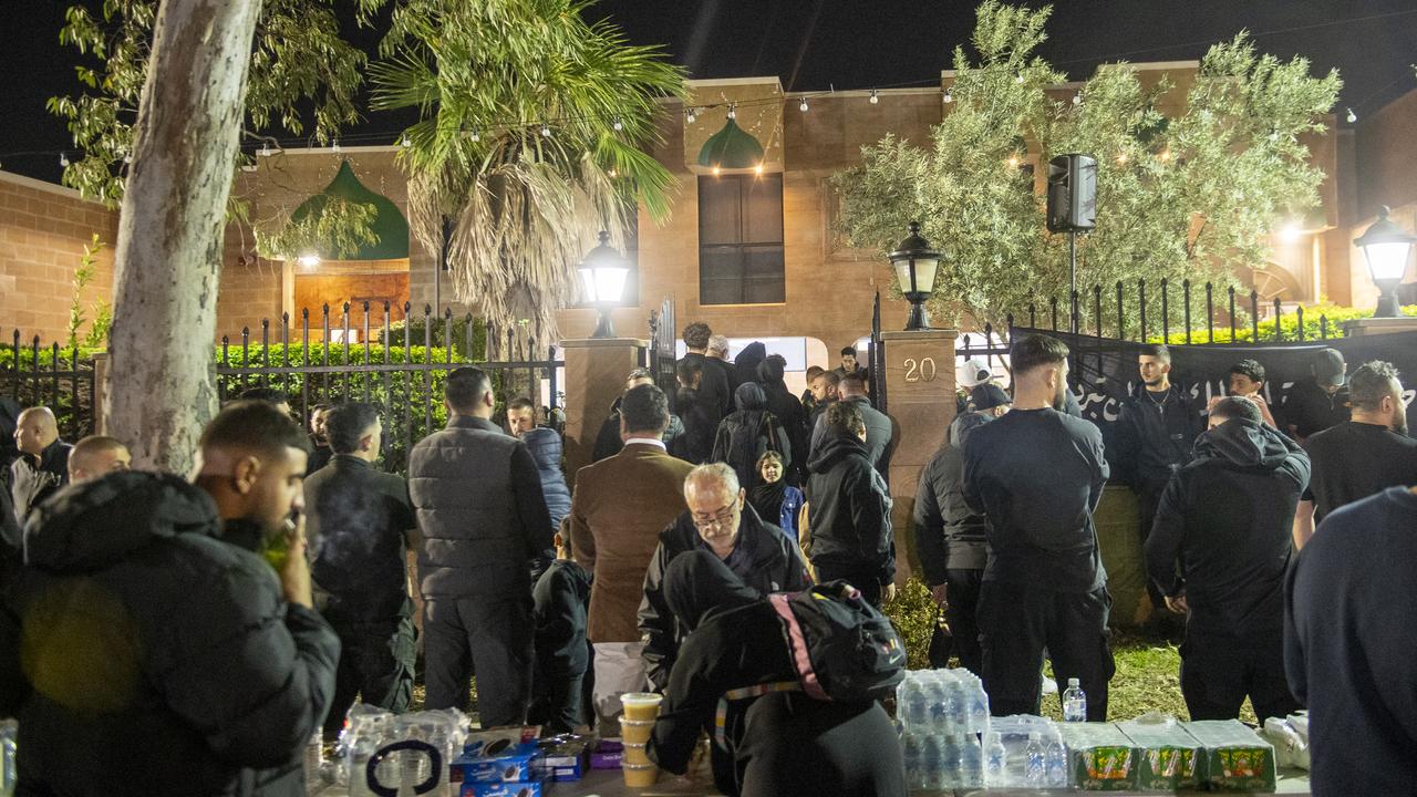 ‘Disturbing’ scene outside Sydney mosque