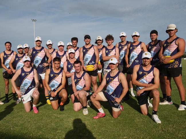 North Shore players at training last week. Picture: Alan Barber