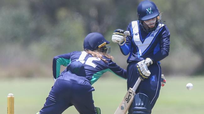 Underage 19 Female Championships; Various Matches played at Nudgee College Cricket Ovals 14.12.23 Pics by Stephen Archer