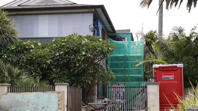 Pictured is 18 to 20 Cliff Road, Collaroy, where neighbours have complained in the past about constant ongoing renovations that never cease. Picture: Tim Hunter