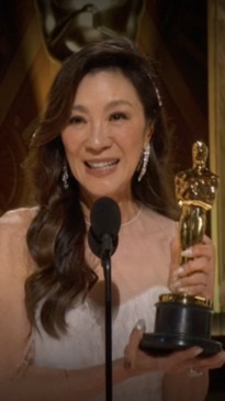 Michelle Yeoh becomes first south-east Asian performer to win Best Actress at the Oscars