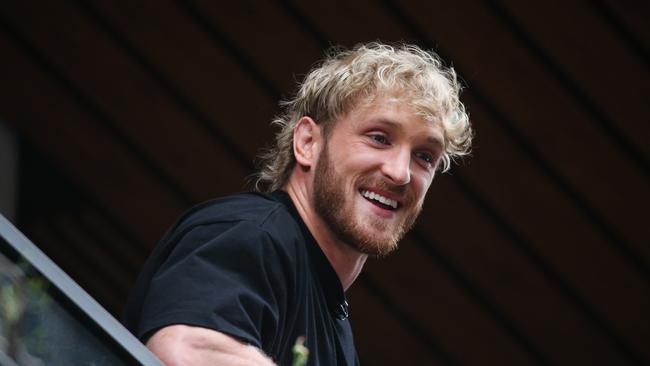 Logan Paul while he was in Australia on a whirlwind tour. Picture: NCA Newswire/ Gaye Gerard