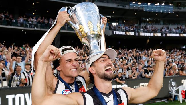 Collingwood have done pretty well to get Nick and Josh Daicos via the father-son rule. Picture: Getty Images