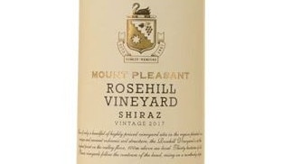 The 2017 Mount Pleasant Rosehill is Hunter Valley shiraz at its best.