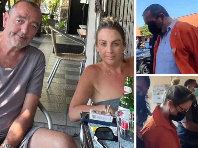 Aussie couple arrested in bali