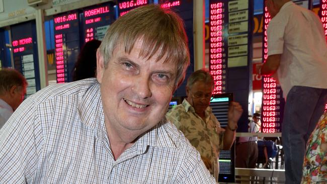 Veteran Gold Coast bookie Vince Aspinall gave up a career as a teacher 39 years ago to try his luck on the horses. Picture: Mike Batterham