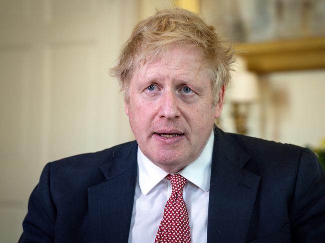 Britain's Prime Minister Boris Johnson is returning to work at Downing Street. Picture: AFP