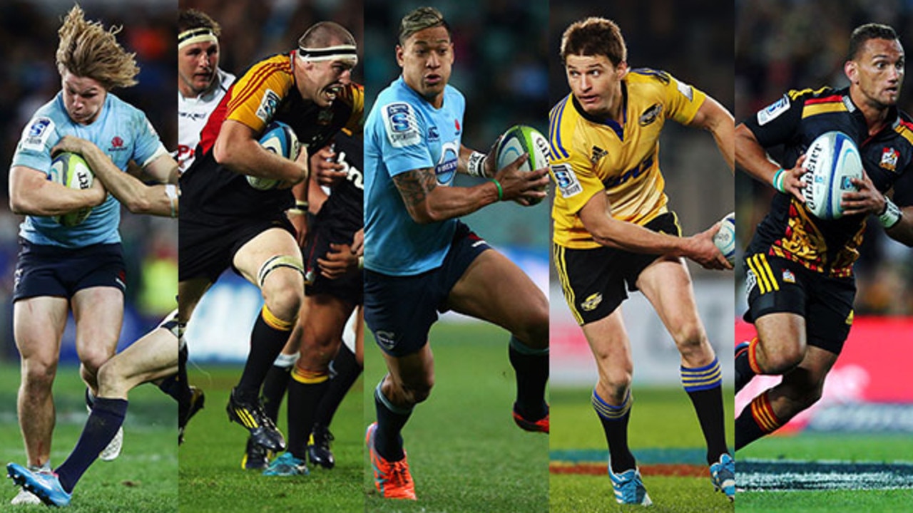 Super Rugby Top 20 players Michael Hooper Israel Folau Aaron