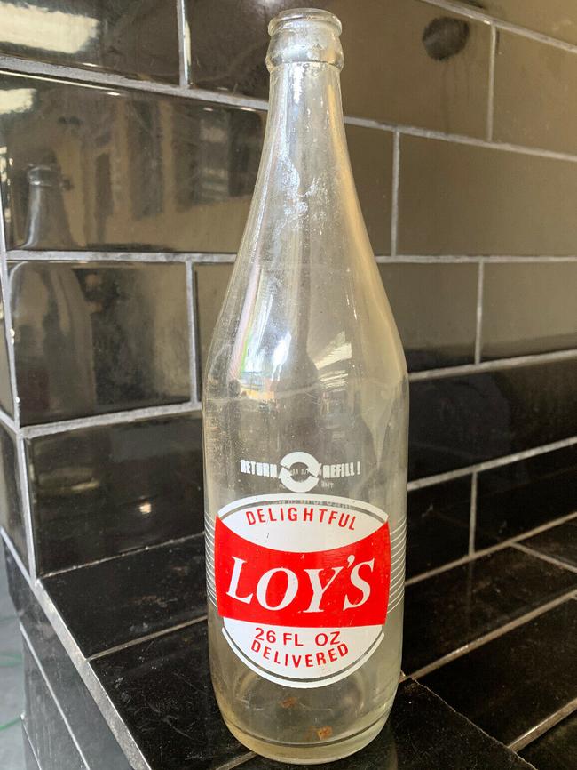 A vintage Loy’s soft drink bottle. Picture: eBay/scrapdog