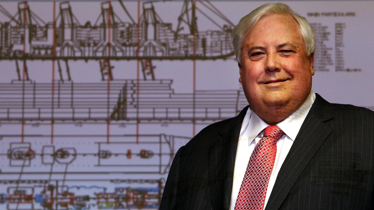 Clive Palmer to move Titanic II project to Paris because of Brexit |   — Australia's leading news site