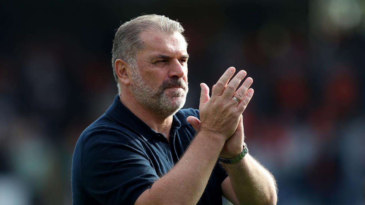 Ange Postecoglou’s brilliant coaching of Spurs is one of the greatest achievements by an Australian in sport. Picture: Henry Browne/Getty Images