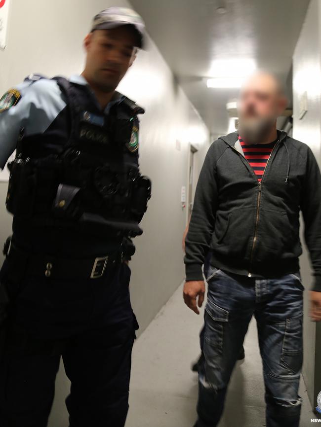 Knight was arrested in Redfern on Friday.