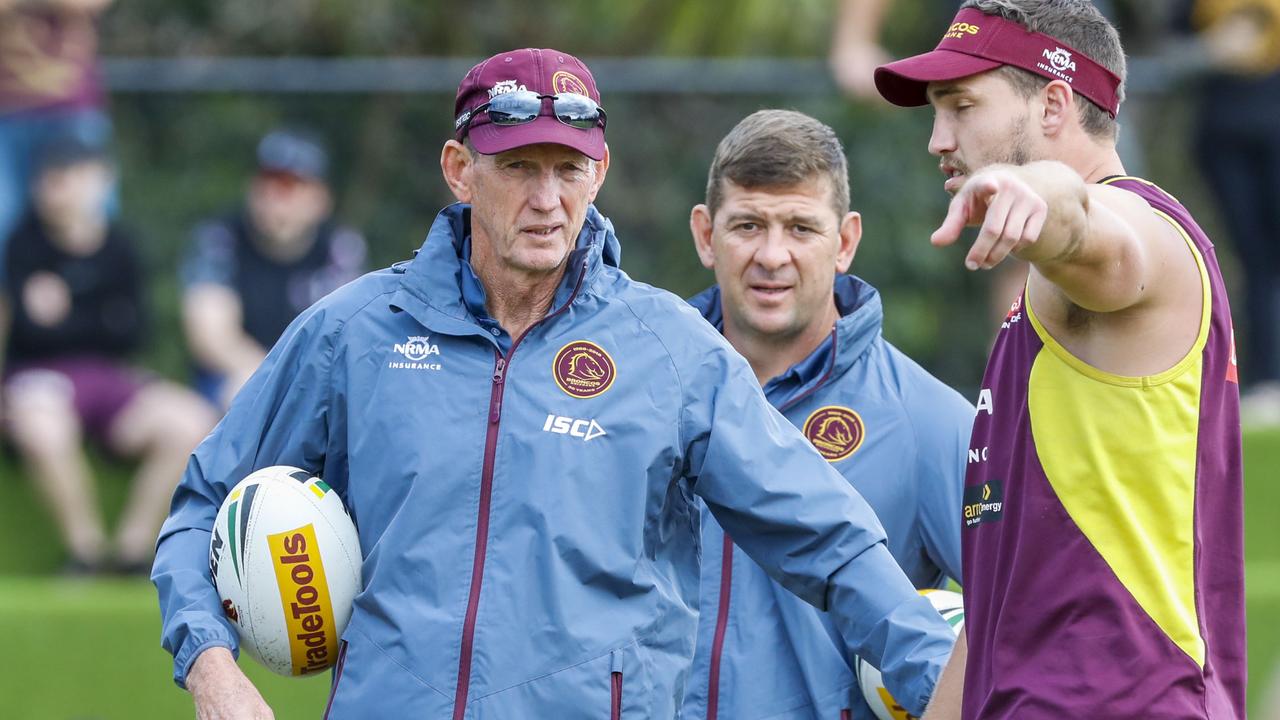 Wayne Bennett’s second stint at the Broncos didn’t end well. Picture: AAP Image/Glenn Hunt