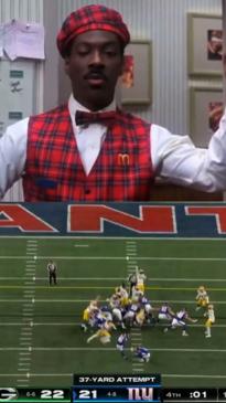 Eddie Murphy predicted NFL finish 35 years before it happened