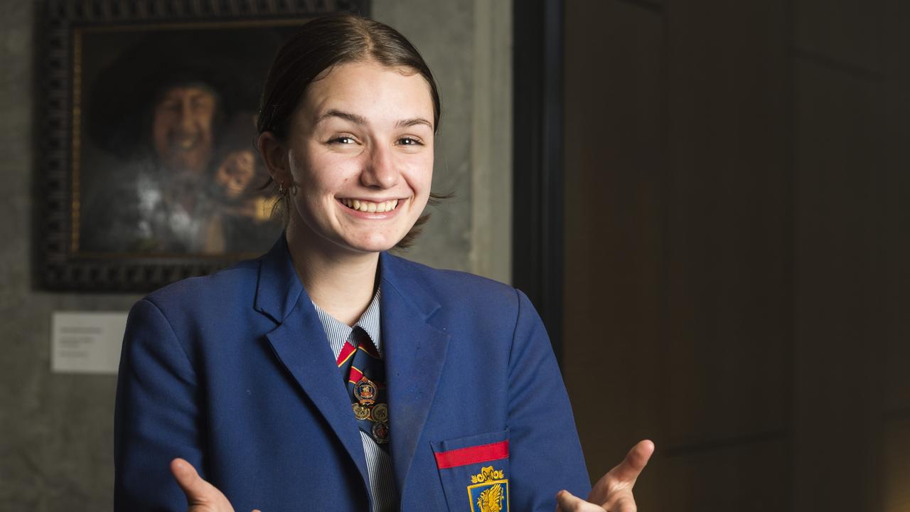 Empire Theatres Youth Bursary recipient Sophia Bartlett will attend Empire Youth Arts drama workshops, Tuesday, November 9, 2021. Picture: Kevin Farmer