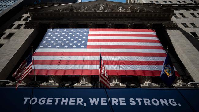 The level of trust in the US has fallen one third in the past half-century. Picture: AFP