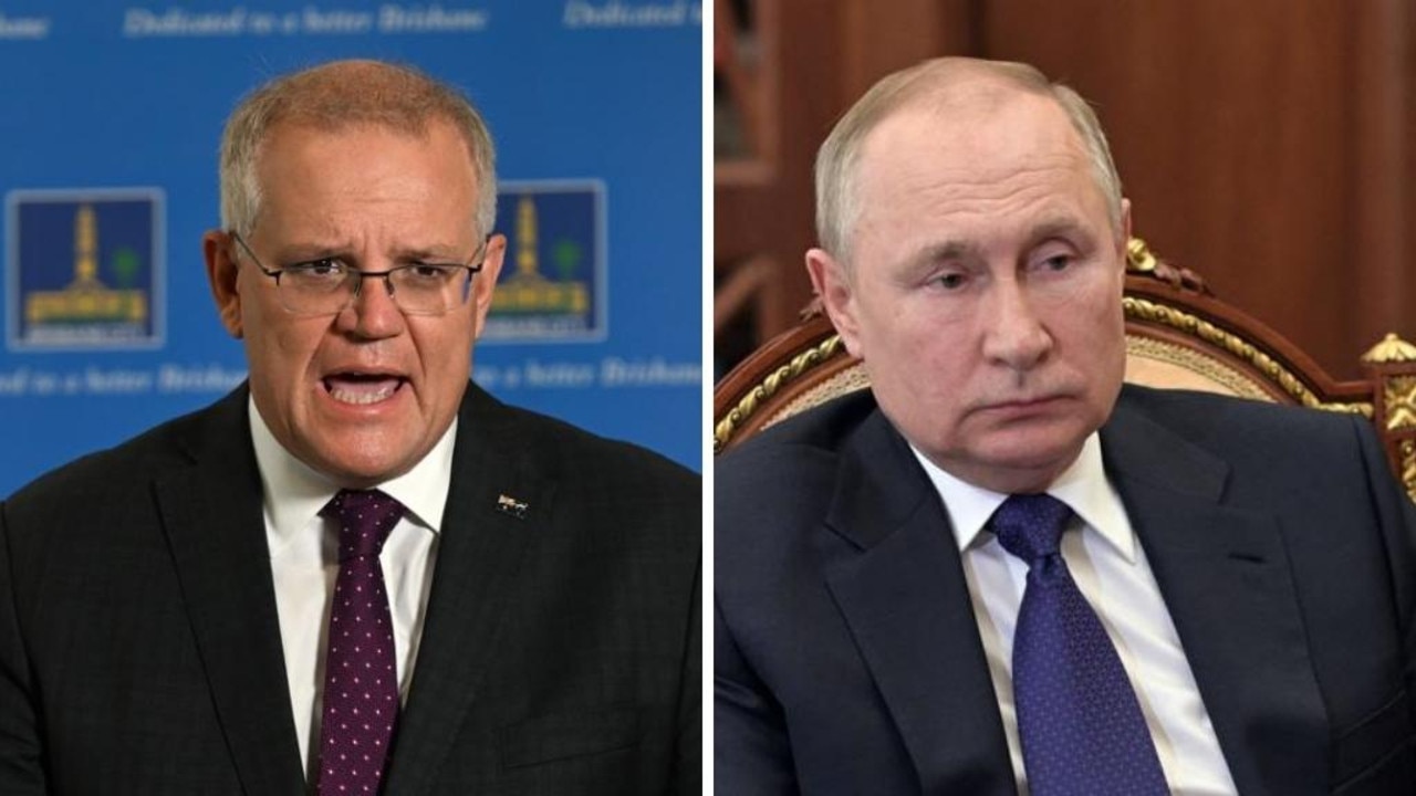 Russie-Ukraine : Morrison fustige la Chine, Poutine et lance un avertissement à l’Australie