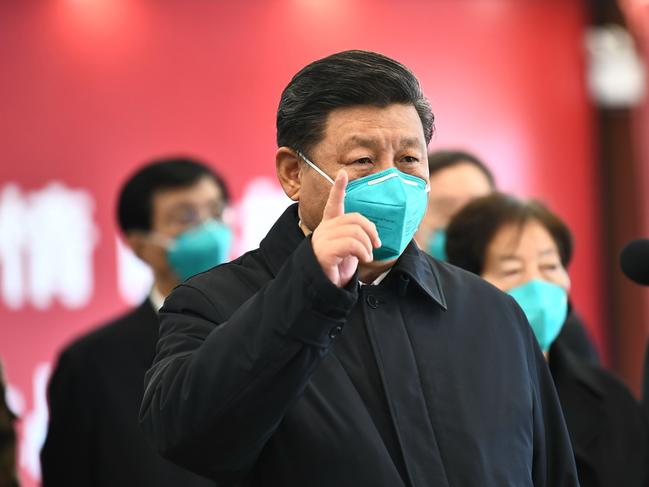 Chinese President Xi Jinping allegedly pressured WHO to not warn the world about the threat of coronavirus. Picture: AFP