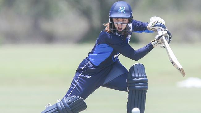 Underage 19 Female Championships; Various Matches played at Nudgee College Cricket Ovals 14.12.23 Pics by Stephen Archer