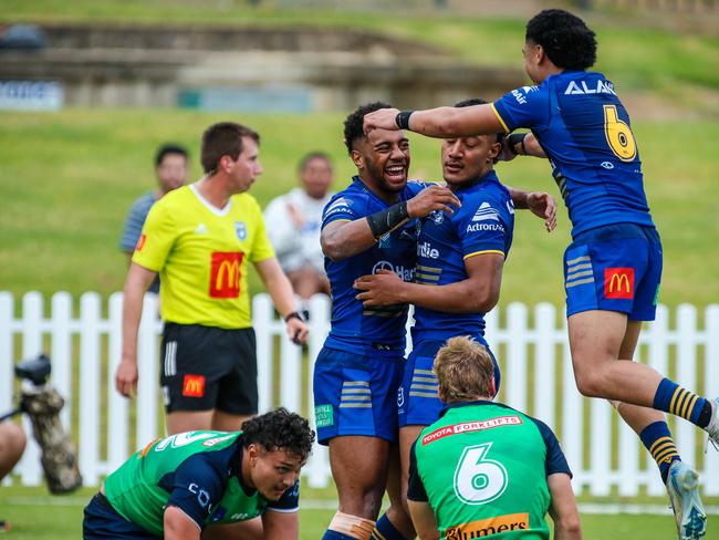 Parramatta celebrates. Picture Warren Gannon Photography