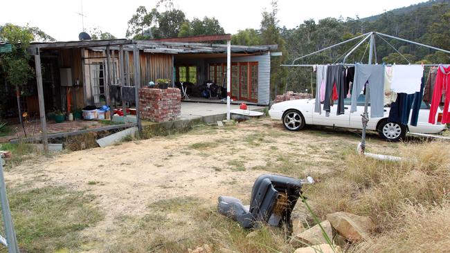 The police investigation centred on this house.