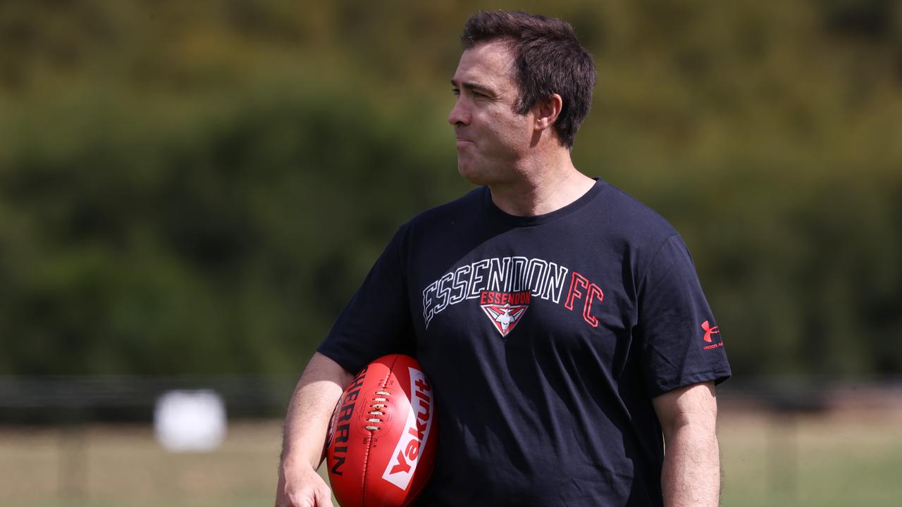 Essendon needs to deliver this year after a big off-season under Brad Scott. Picture: Michael Klein