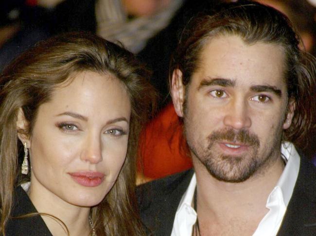 Angelina Jolie and Colin Farrell (Photo by Fred Duval/FilmMagic)