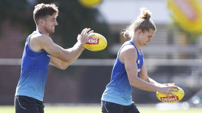 Jed Anderson, right, is slowly building after an injury-interrupted start to 2018.