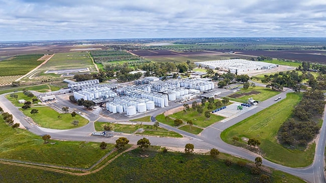 Karadoc Winery: Massive winery at Red Cliffs Murray Darling Victoria is for sale. PIcture: supplied