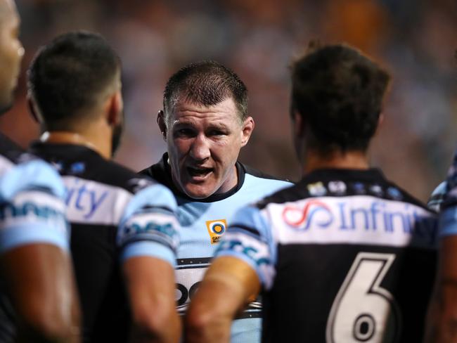 Paul Gallen says the NRL should name first-time offenders. Picture: Gregg Porteous