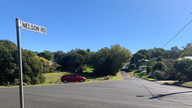 Nelson Road in Gympie, the site of an illegal stingray dump this week that has left residents up in arms. Picture: Shelley Strachan