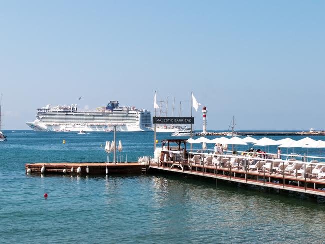 Guests of The Majestic Barriere relax on the French Riviera. Picture: K Raw.