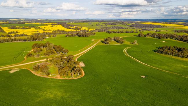 Cherylton Farms spans 8554ha in southern Western Australia.