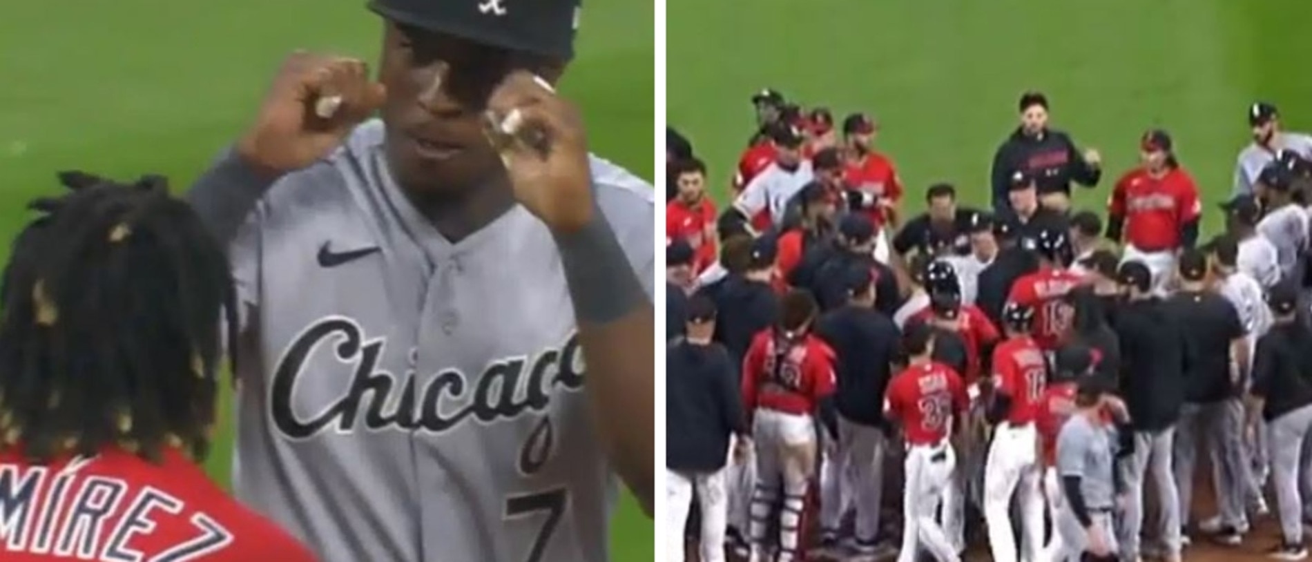 Tim Anderson out, Jose Ramirez in after wild MLB brawl