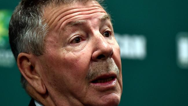 Rod Marsh in 2015. (Photo by SAEED KHAN / AFP)