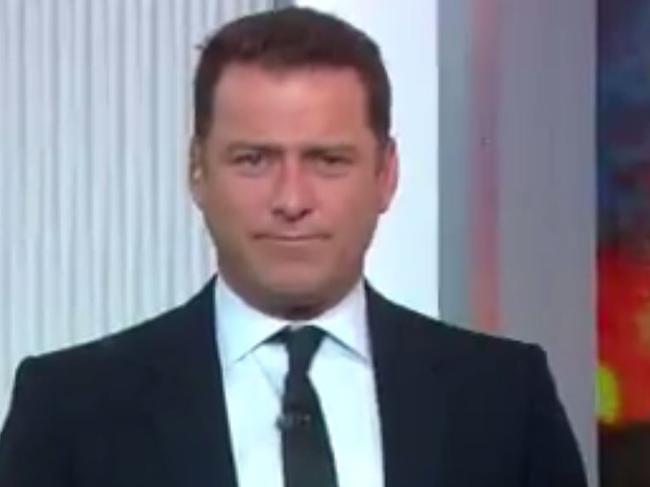 Today host Karl Stefanovic said Kim Jong-un doesn't give a toss about Donald Trump. Picture: Screengrab